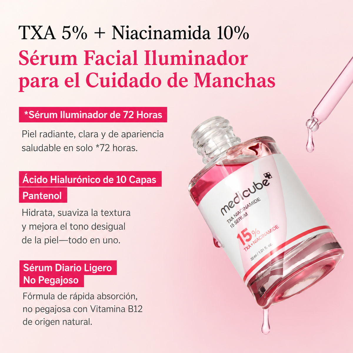 Serum TXA Niacinamida 30 ml. - Medicube