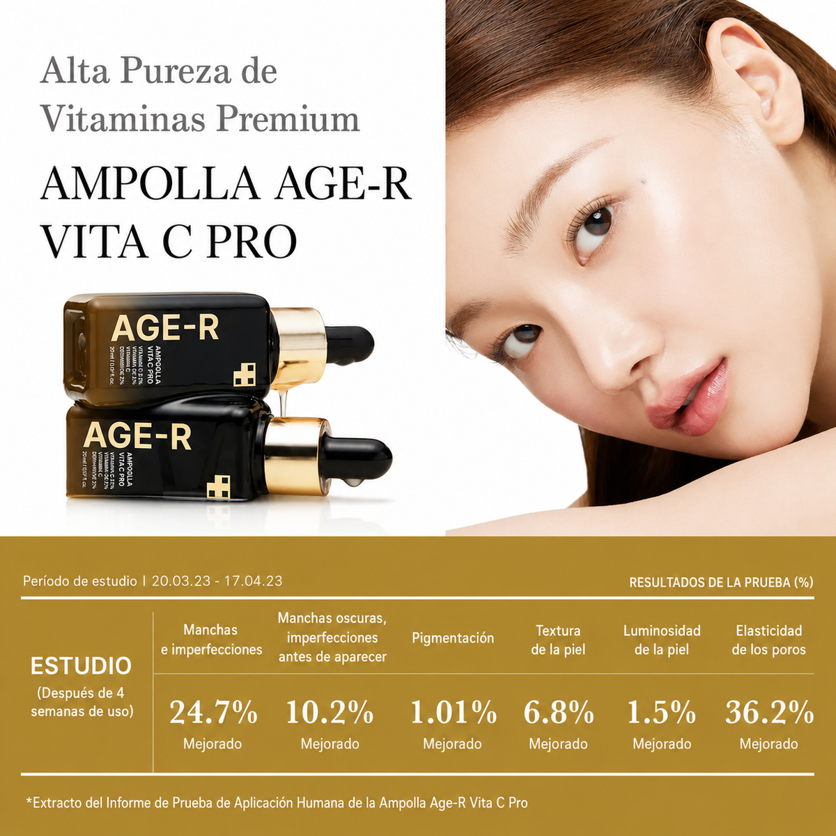 Serum AGE-R Vita C Pro Ampoule 20 ml. - Medicube