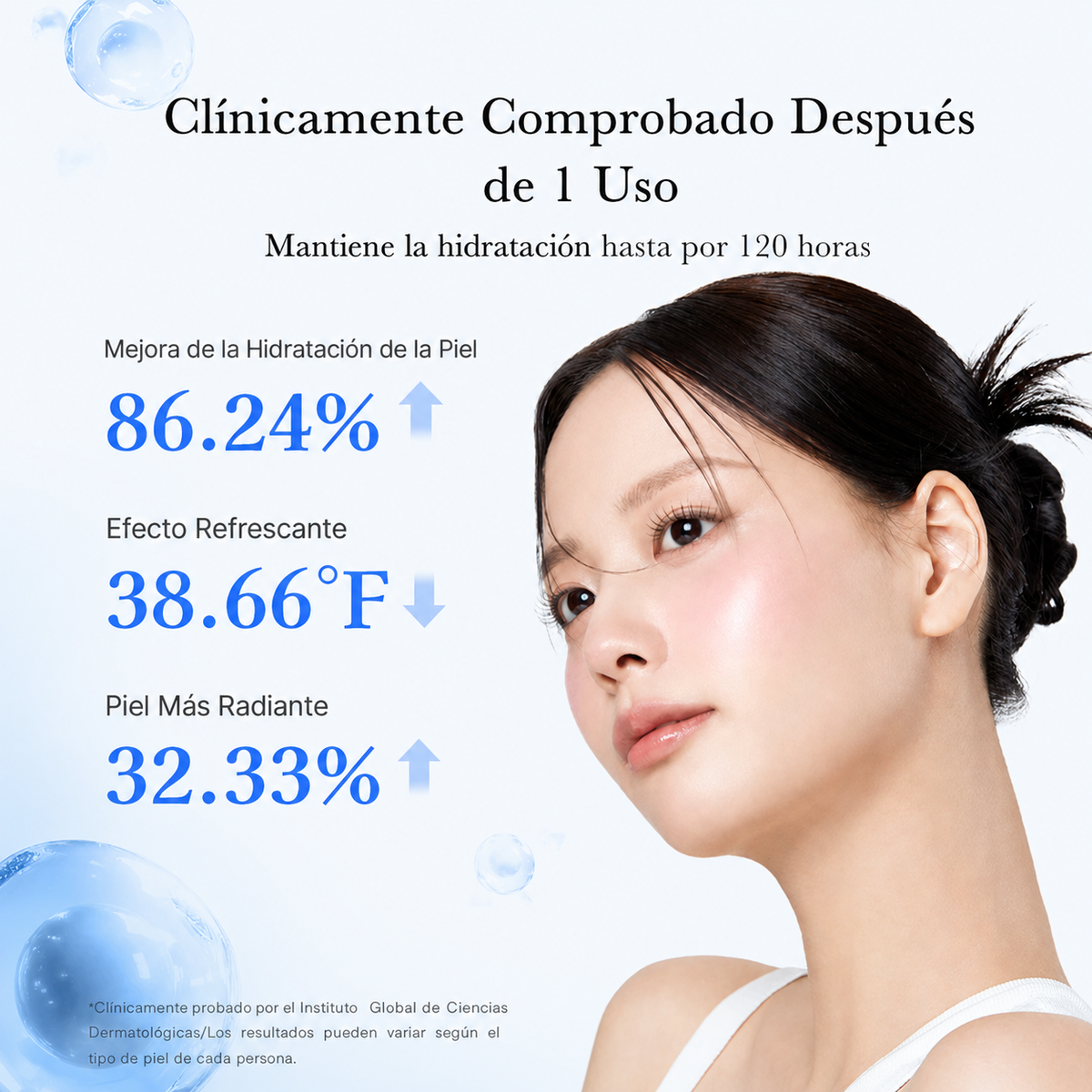 Crema Facial Hidratante con Ácido Hialurónico en Cápsulas - Medicube