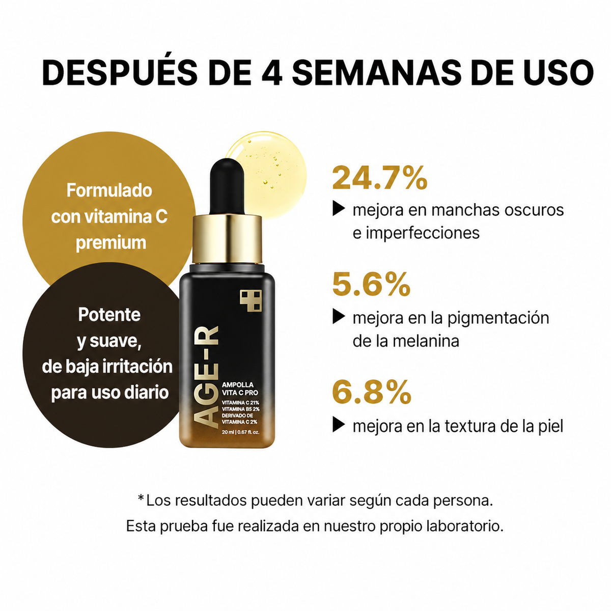 Serum AGE-R Vita C Pro Ampoule 20 ml. - Medicube