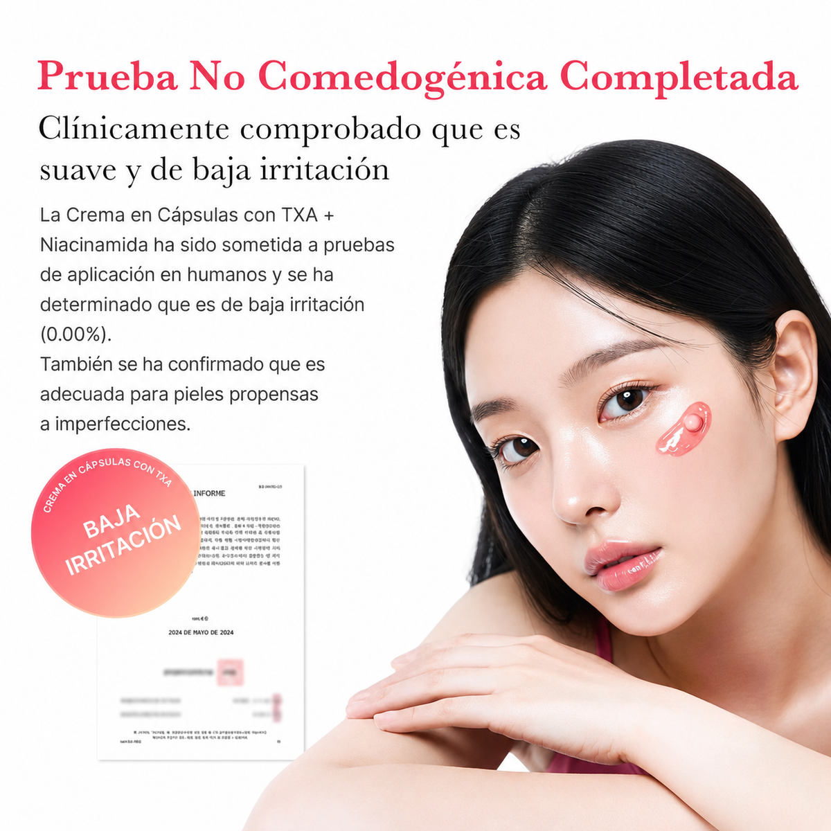 Crema Facial en Cápsulas TXA Niacinamida - Medicube