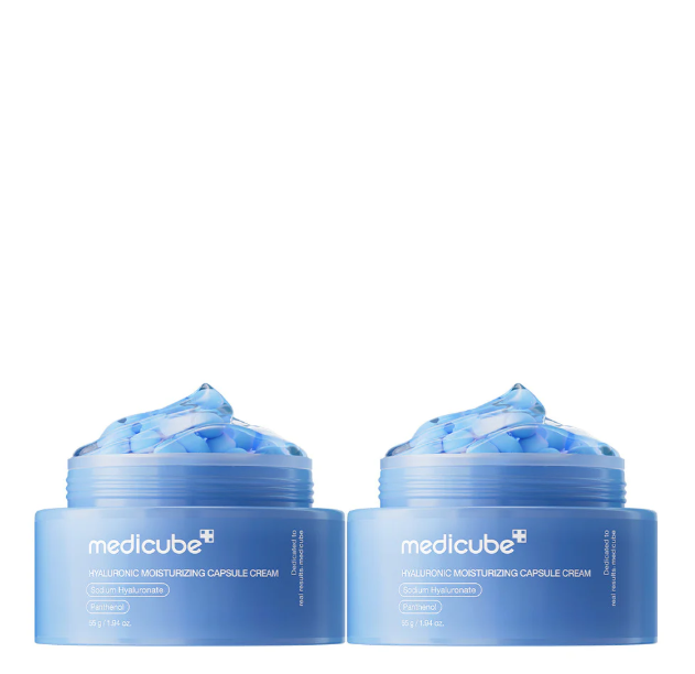 Crema Facial Hidratante con Ácido Hialurónico en Cápsulas - Medicube