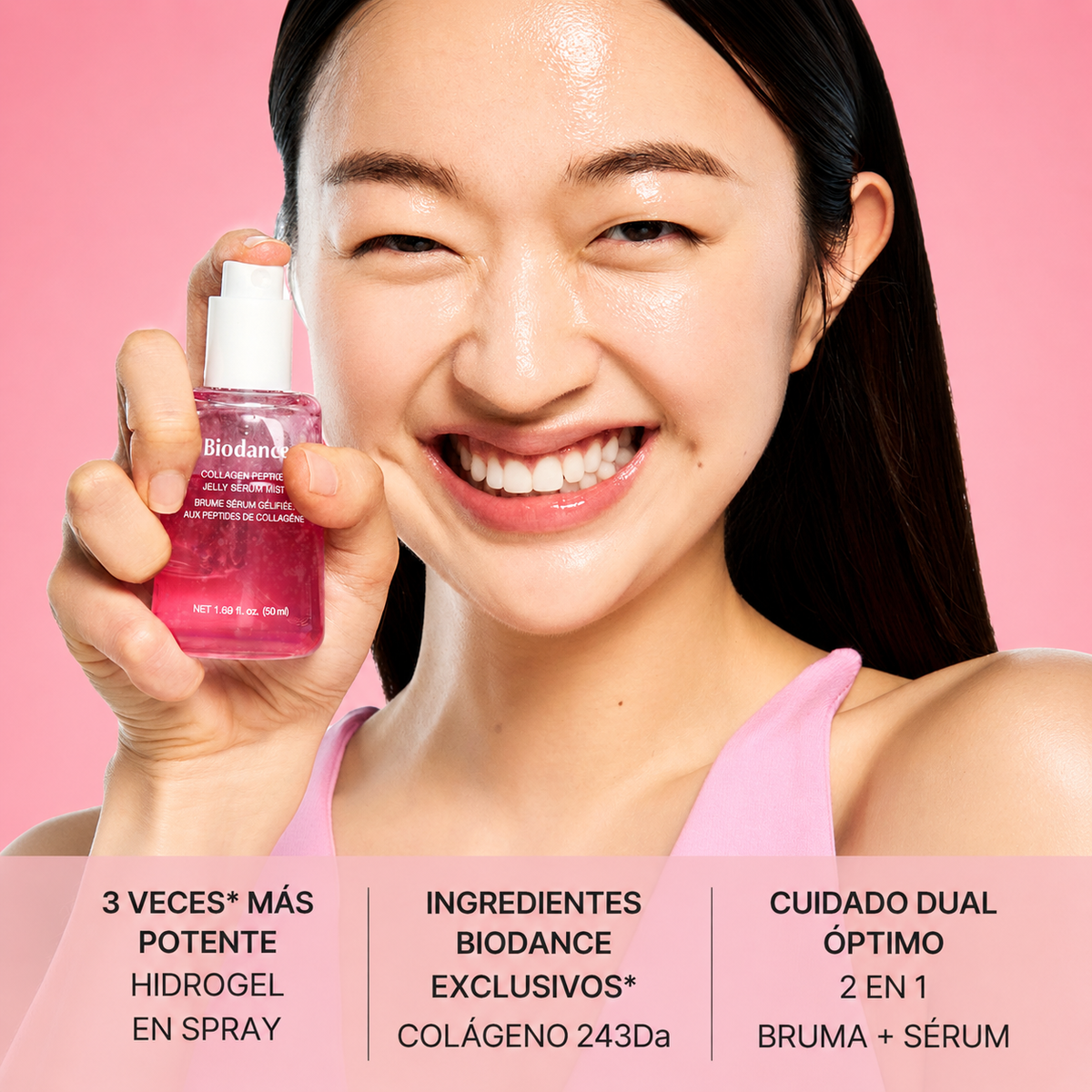 Bruma Jelly Serum Mist Colágeno - Biodance