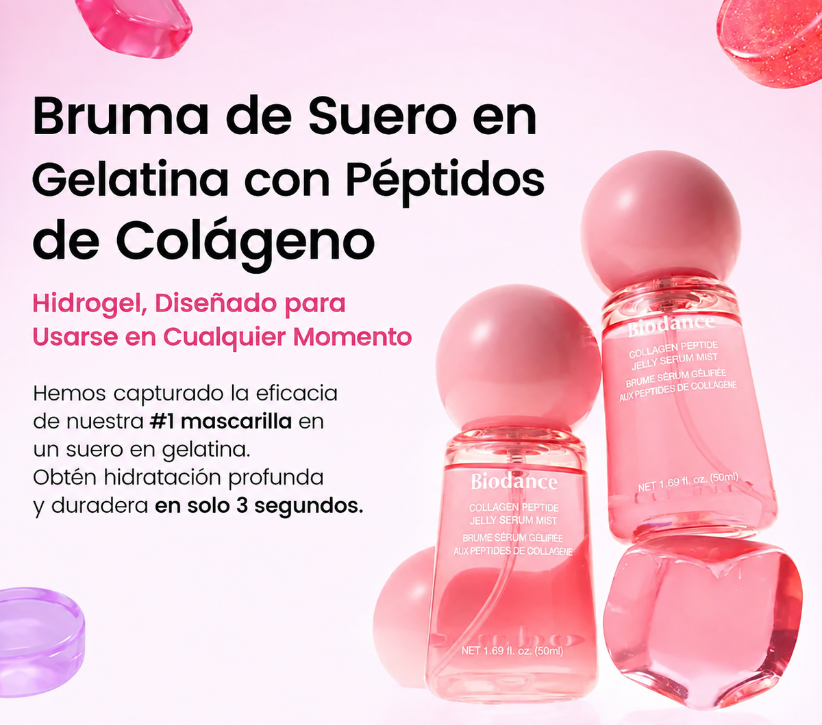 Bruma Jelly Serum Mist Colágeno - Biodance