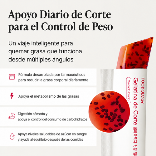 Coleology Cutting Jelly - Sabor Granada -  10 Sobres