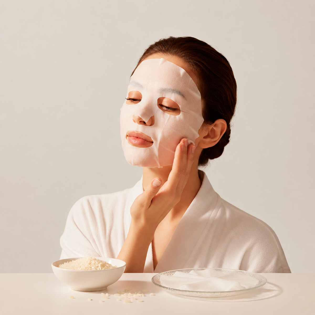 Mascarillas Faciales de Arroz PACK 10 Unidades - Keana Nadeshiko