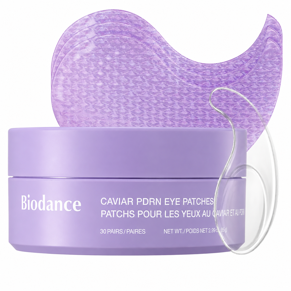 Parches para los Ojos con Caviar y PDRN - Biodance - 30 Pares
