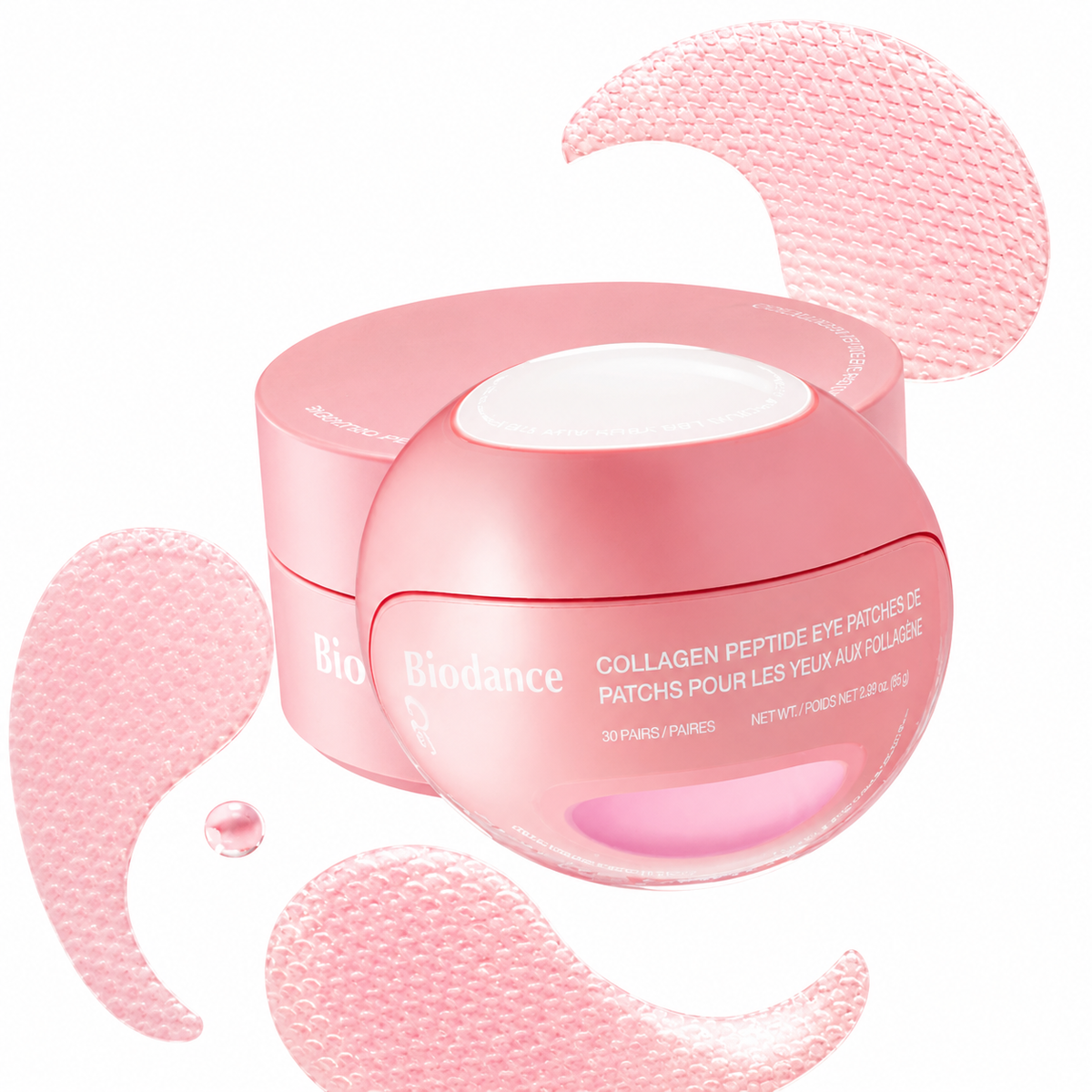 Parches para los Ojos con Peptidos de Colágeno - Biodance - 30 Pares