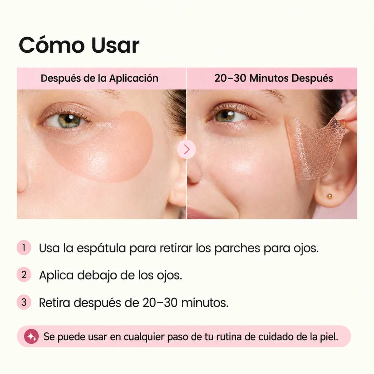 Parches para los Ojos con Peptidos de Colágeno - Biodance - 30 Pares