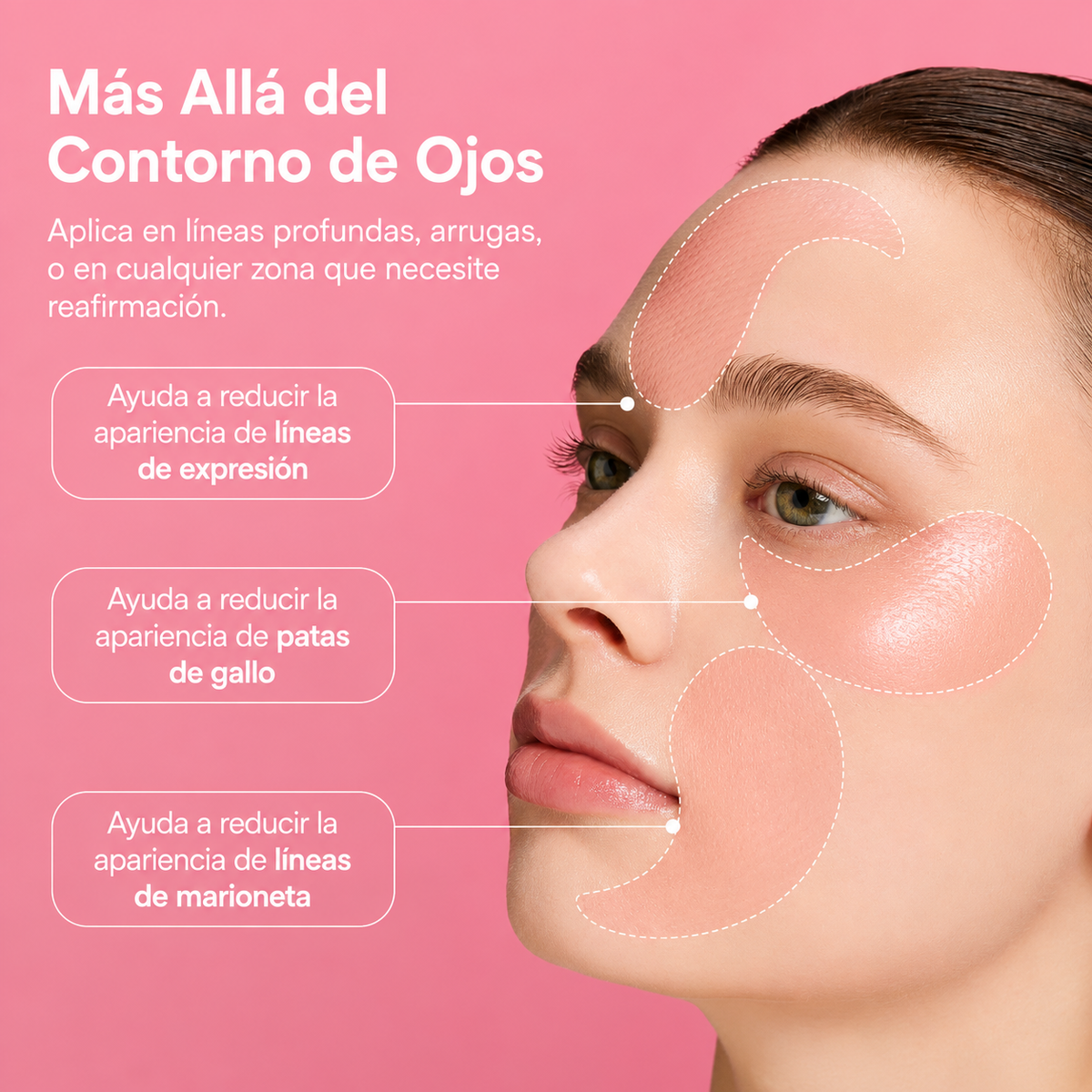 Parches para los Ojos con Peptidos de Colágeno - Biodance - 30 Pares