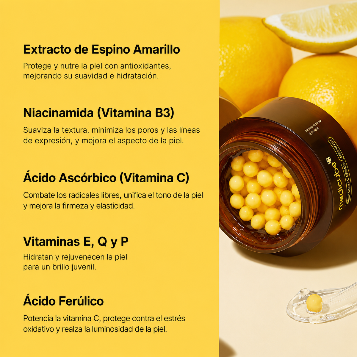 Crema Facial en Cápsulas Iluminadora Deep Vita C - Medicube